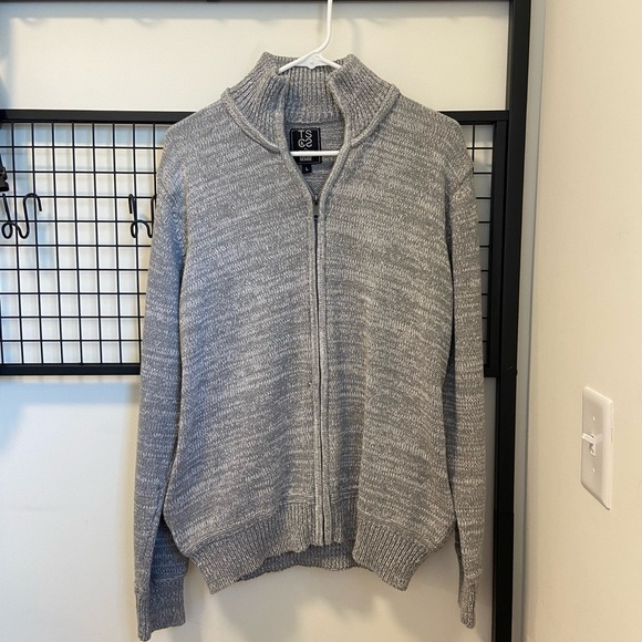EUC | Truth Substance & Common Sense men’s knit zip sweater — large - Picture 1 of 6
